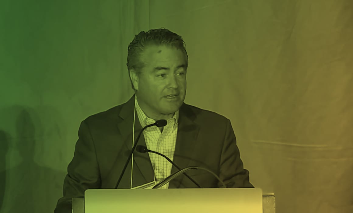 Patrick O'Donnell speaking