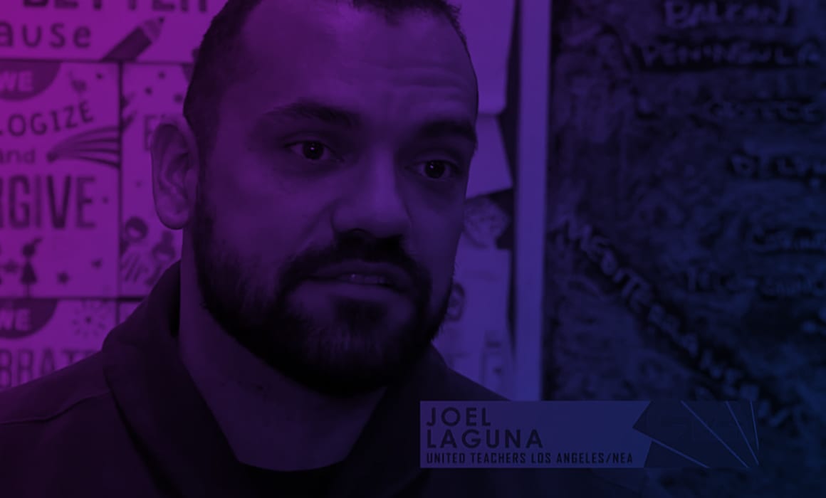 Joel Laguna talking about LGBTQ+