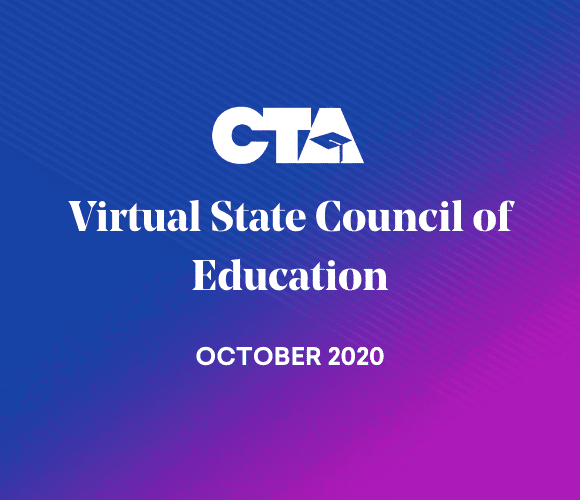 Virtual Cta State Council October 2020 California Teachers Association