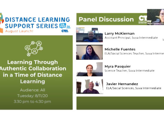 Learning Through Authentic Collaboration In A Time of Distance Learning