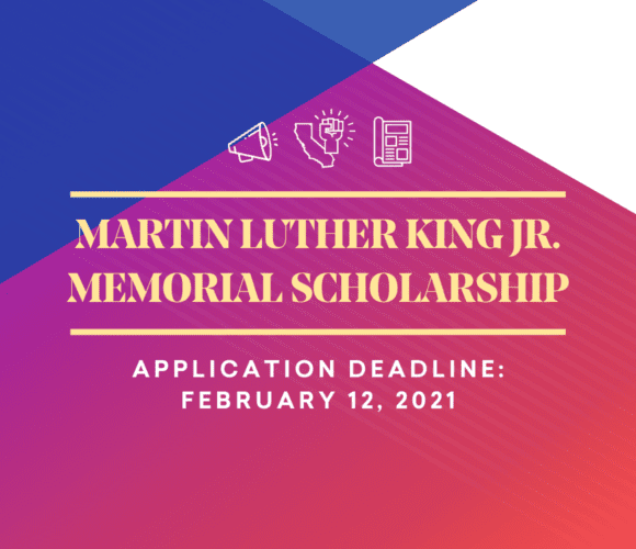 MLK Scholarships Program Deadline
