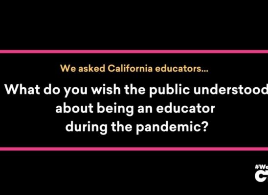 What do you wish the public understood about being an educator during the pandemic?