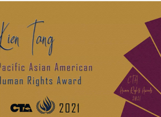 Kien Tang | 2021 Recipient Pacific Asian American | Human Rights Award