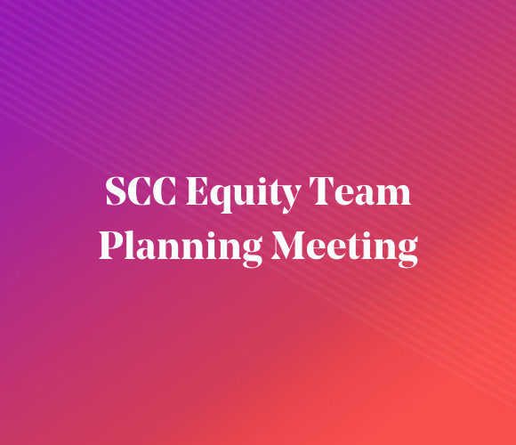 SCC Planning Meeting