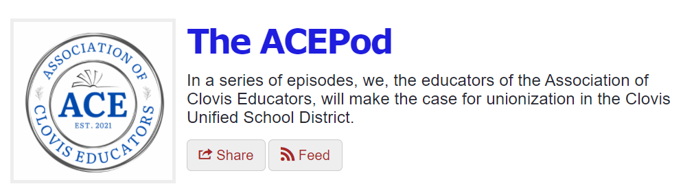 The ACEpod podcast logo