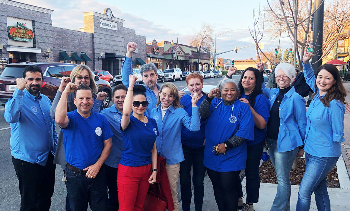 Group of Clovis educators