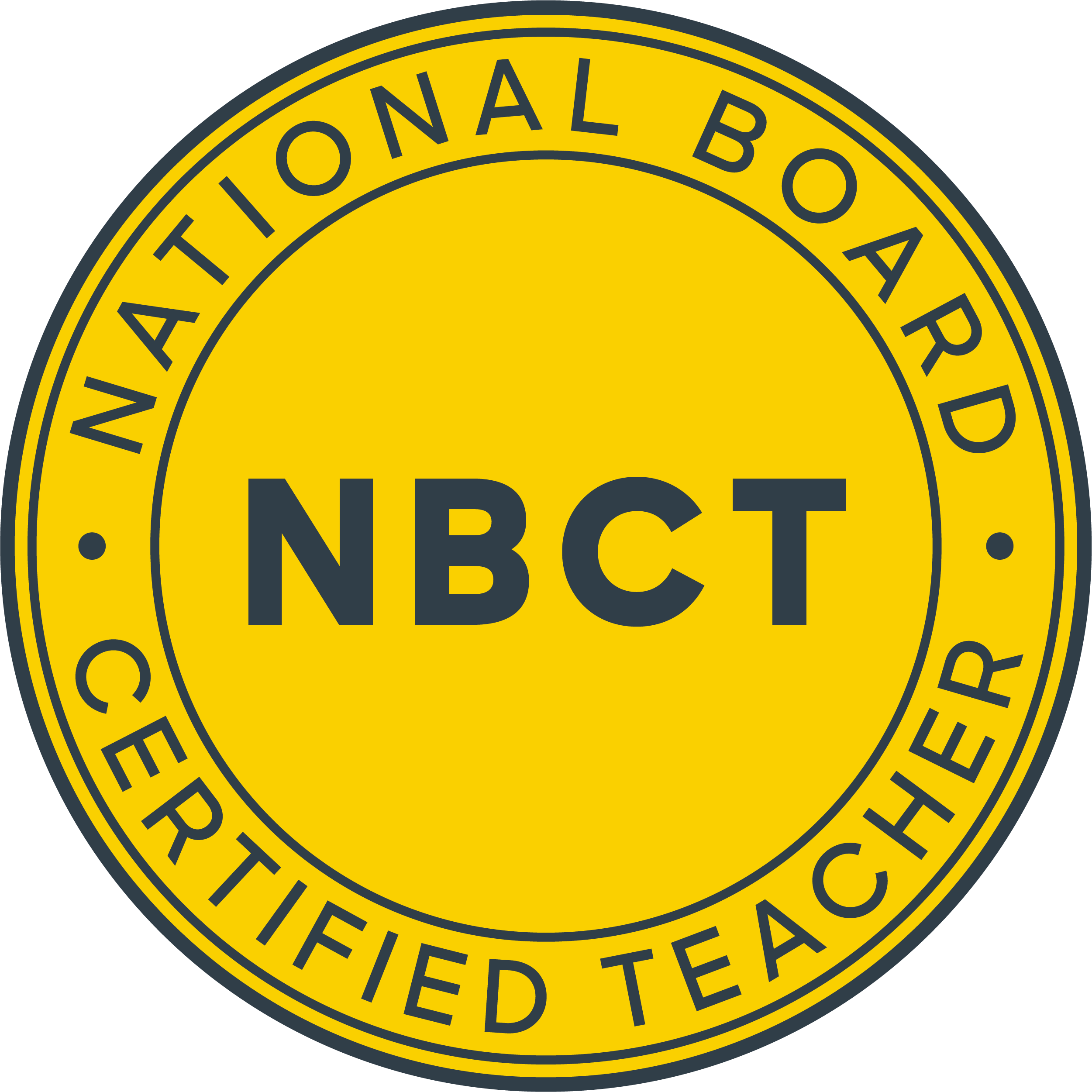 National Board Certified Teacher Badge