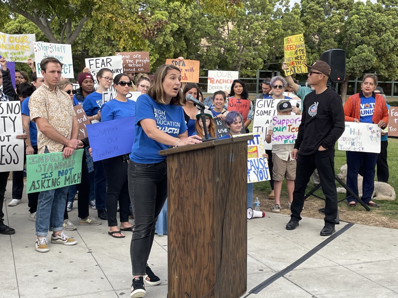 High Tech High Educators Demand Basic Job Protections California