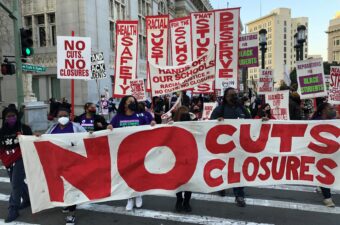 Protests in Oakland regarding school closures