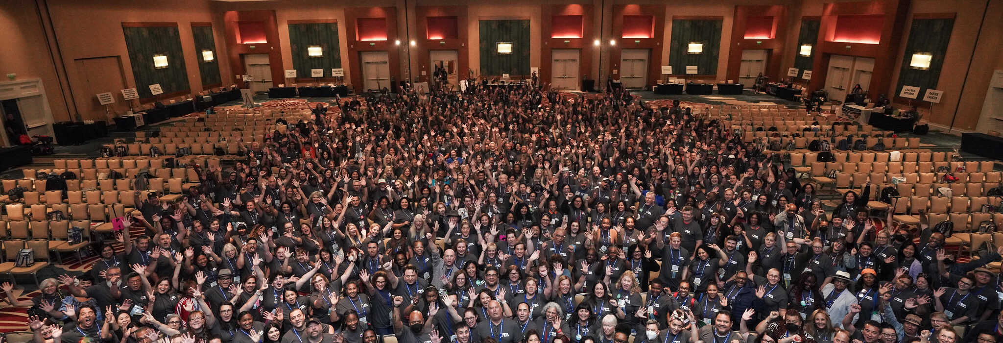 A crowed