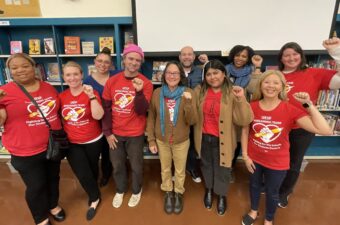 UESF Bargaining Team Coordinating Committee members