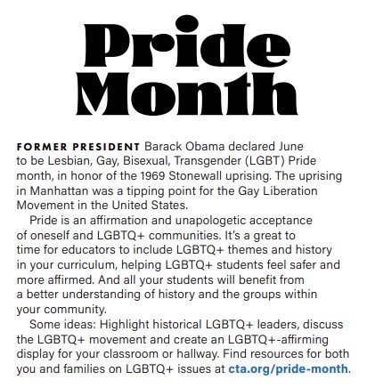 Pride month