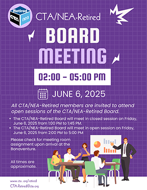June 6 In-Person Meeting Announcement