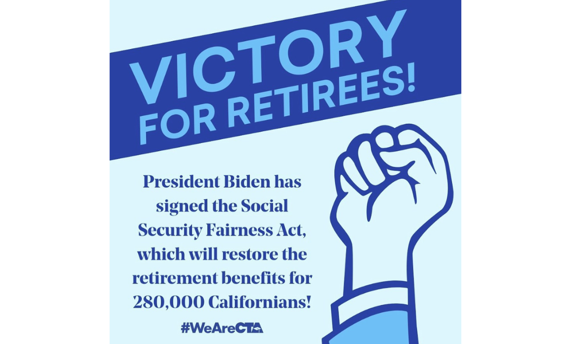 Graphic of Victory for Retirees