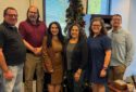 CCA leaders meet with elected officials and share our perspective. Pictured (left-right), CCA Vice President Jon Ausubel; Citrus College FA President Gerhard Peters, State Sen. Susan Rubio, CCA President Randa Wahbe, Mt. SAC FA President Emily Woolery, College of the Desert Vice President Drew Aleman.