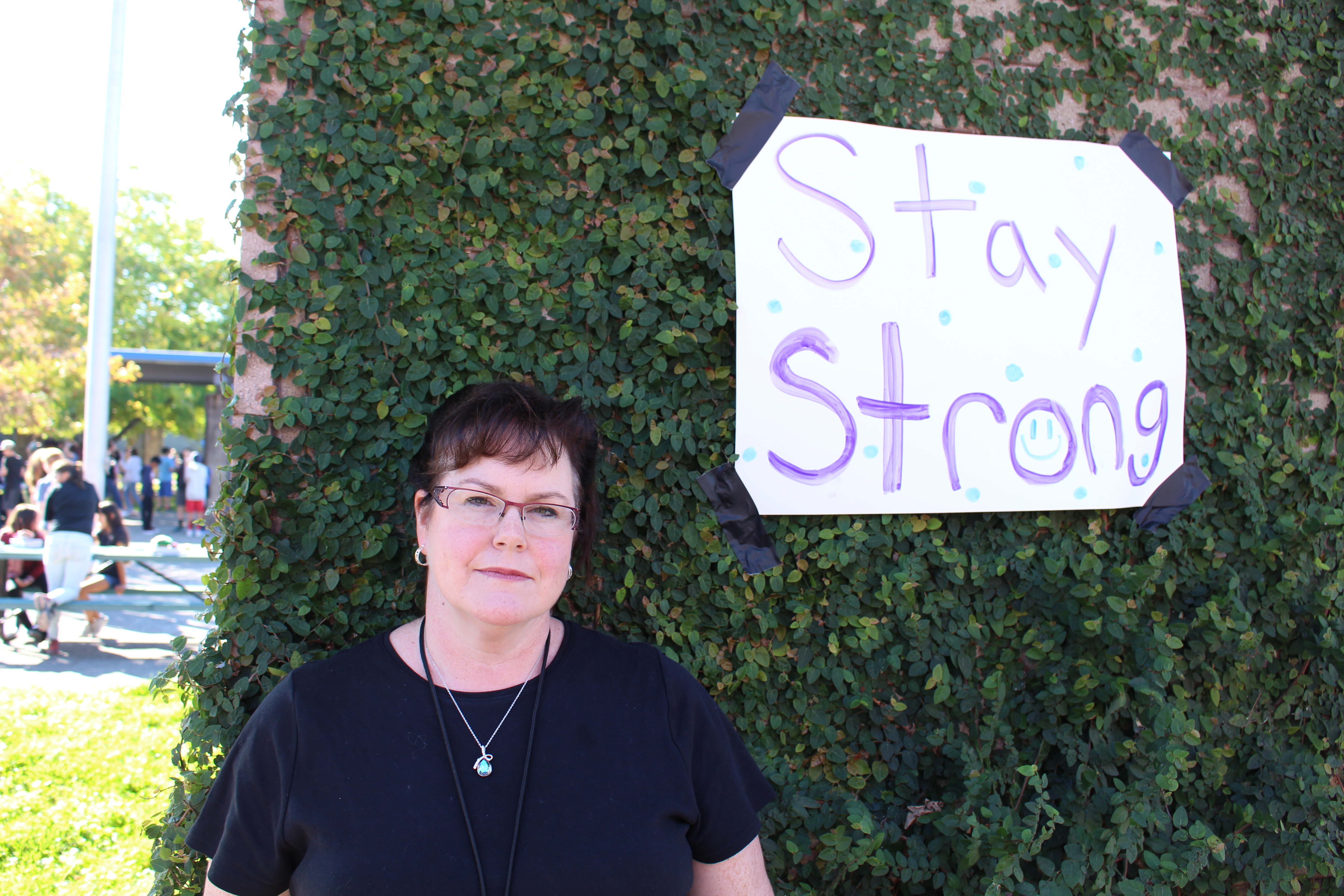 Santa Rosa middle school teacher Nancy Blair lost her home to the firestorm
