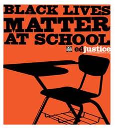 Black Lives Matter at School illustration