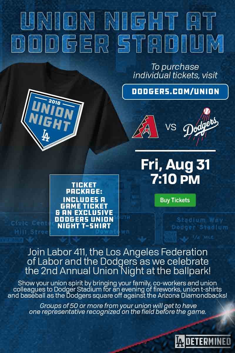 2018 Union Night Dodgers